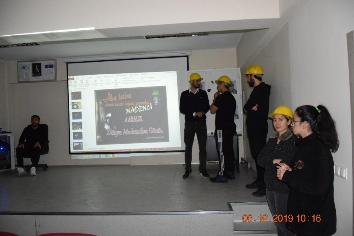 ER&Uuml; Spor Bilimleri madencileri unutmadı