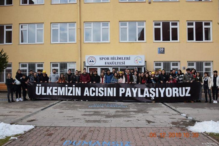 ERÜ Spor Bilimleri madencileri unutmadı G2