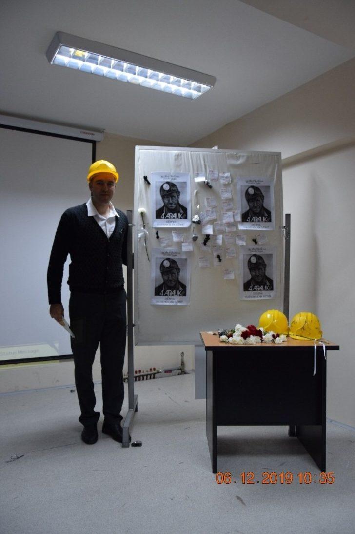 ERÜ Spor Bilimleri madencileri unutmadı G4