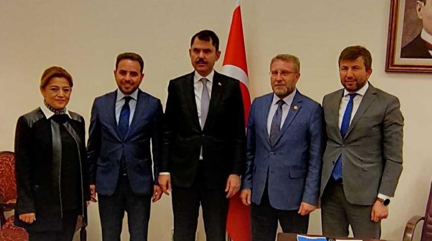 Başkan Demirci&rsquo;den Bakan Kurum&rsquo;a ziyaret