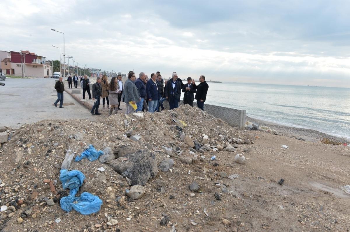 Karaduvar ve Karacailyas sahilleri yenilenecek