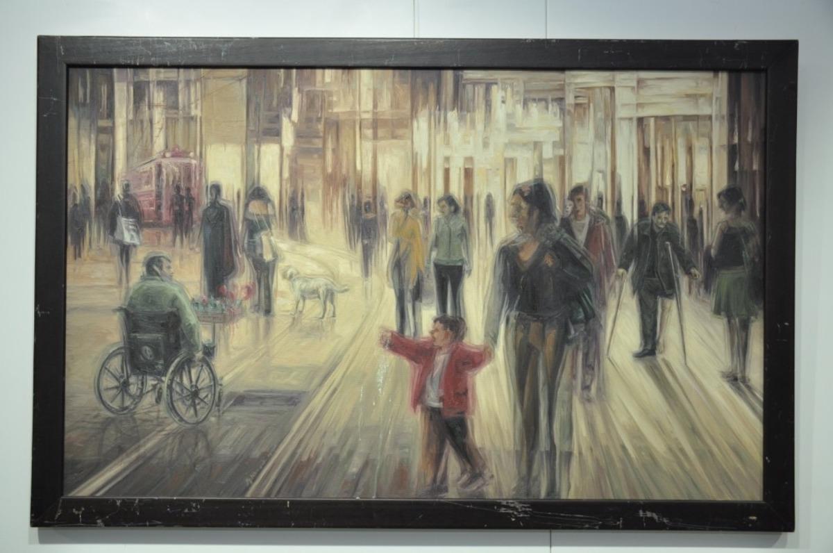 &Uuml;KSM resim sergisine ev sahipliği yapıyor