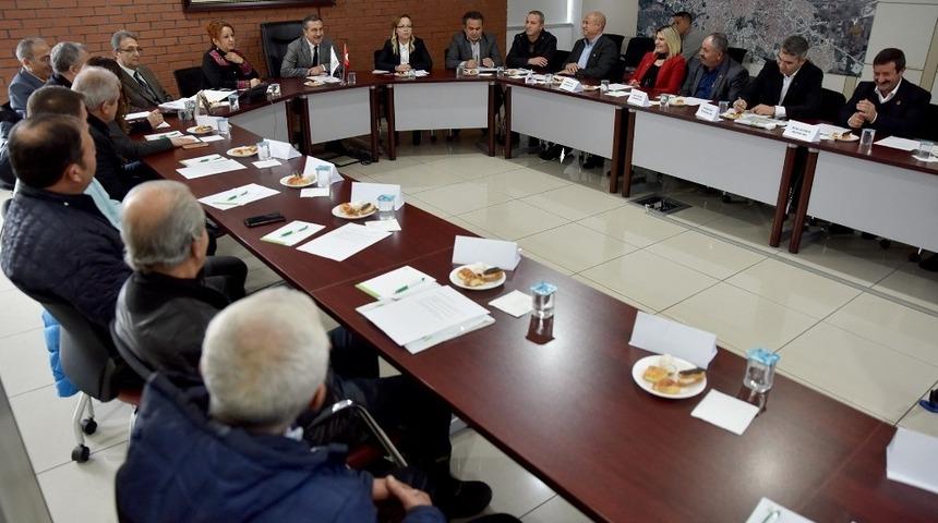 Başkan Ata&ccedil; yeni muhtarlarla buluştu