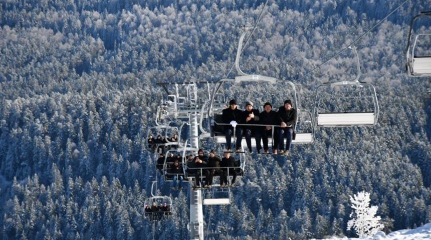 Vali Gürel, Keltepe Kayak Merkezini inceledi