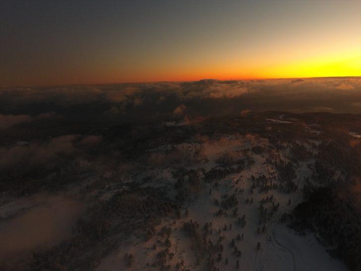 Düzce'de off-road tutkunlarının 'kar safarisi' nefes kesti G2