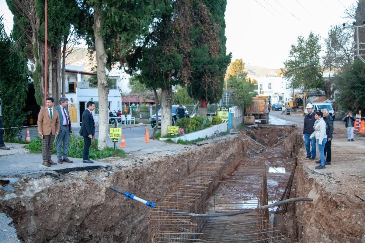 Bitez&rsquo;de taşkın sorunu &ccedil;&ouml;z&uuml;me kavuşuyor