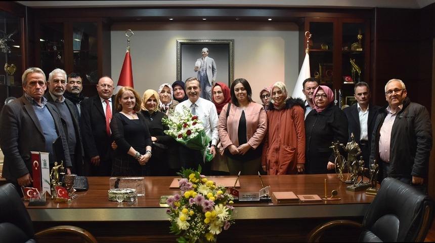 CHP Mihalgazi Teşkilatı Ataç’ı ziyaret etti