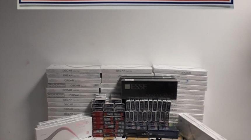 Bolu&rsquo;da bin 784 paket ka&ccedil;ak sigara ele ge&ccedil;irildi