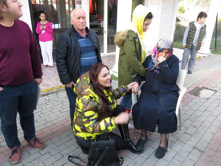 Beykoz'da korkutan kaza! Yaralı kadının elini bir an olsun bırakmadı G2