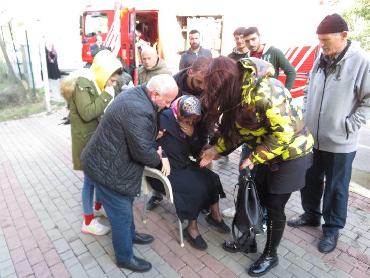Beykoz'da korkutan kaza! Yaralı kadının elini bir an olsun bırakmadı G1