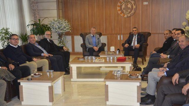 Triko sektöründen MTSO’ya ziyaret