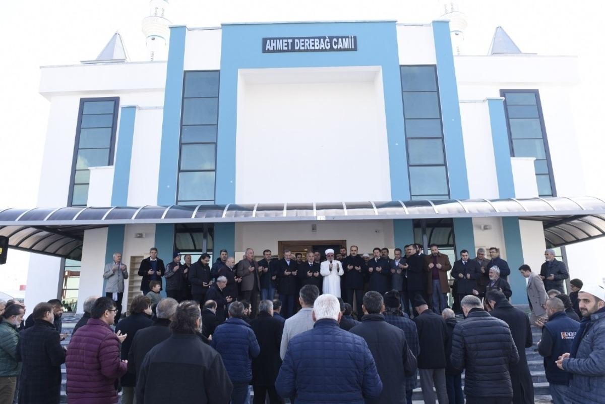 Karatay&rsquo;da Ahmet Derebağ Camisi&rsquo;nin a&ccedil;ılışını ger&ccedil;ekleştirildi