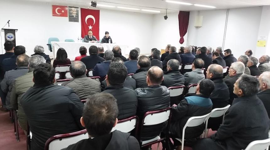 Kulu&rsquo;da Kaymakam Budan başkanlığında istişare toplantısı yapıldı