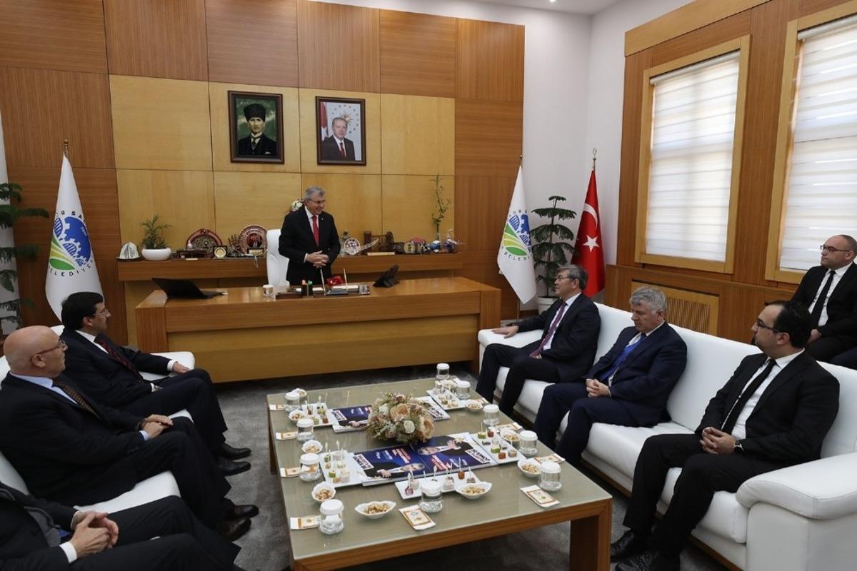 Başkan Y&uuml;ce, Kazakistan Ankara B&uuml;y&uuml;kel&ccedil;isi Abzal Saparbekuly&rsquo;u ağırladı