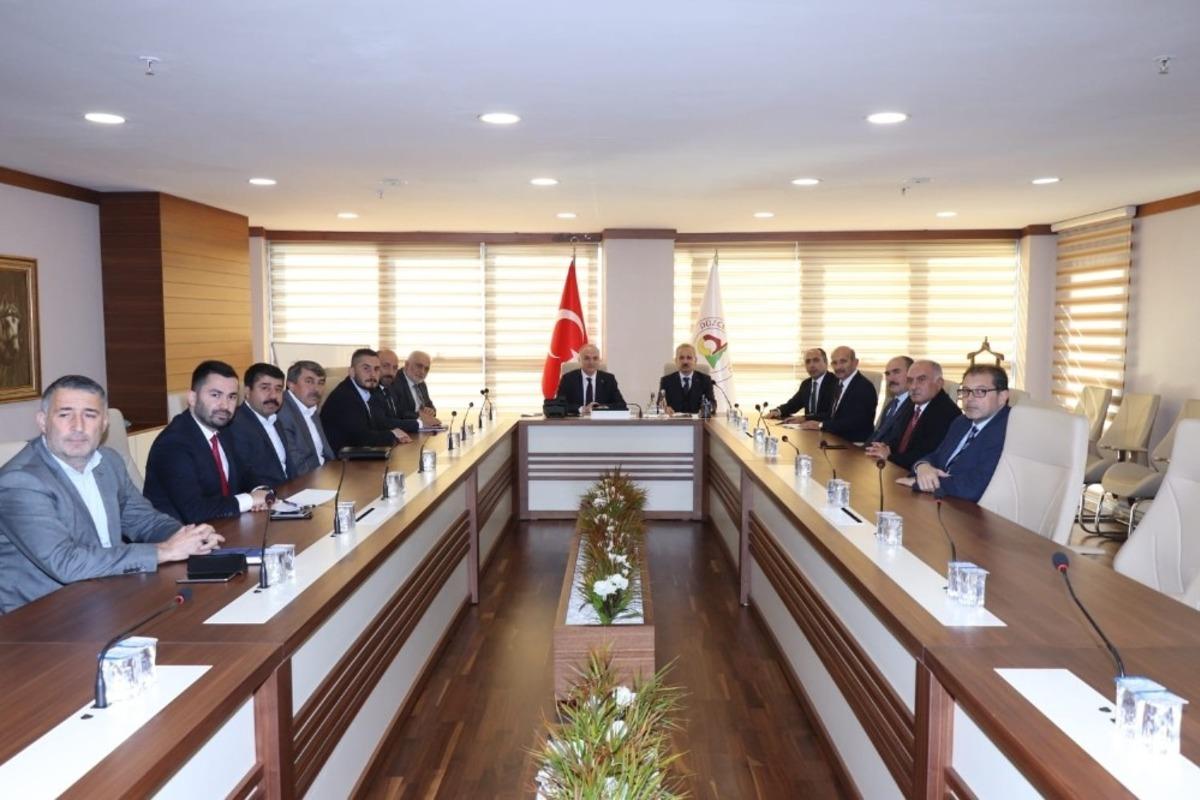 Karayolları heyeti D&uuml;zce&rsquo;yi ziyaret etti