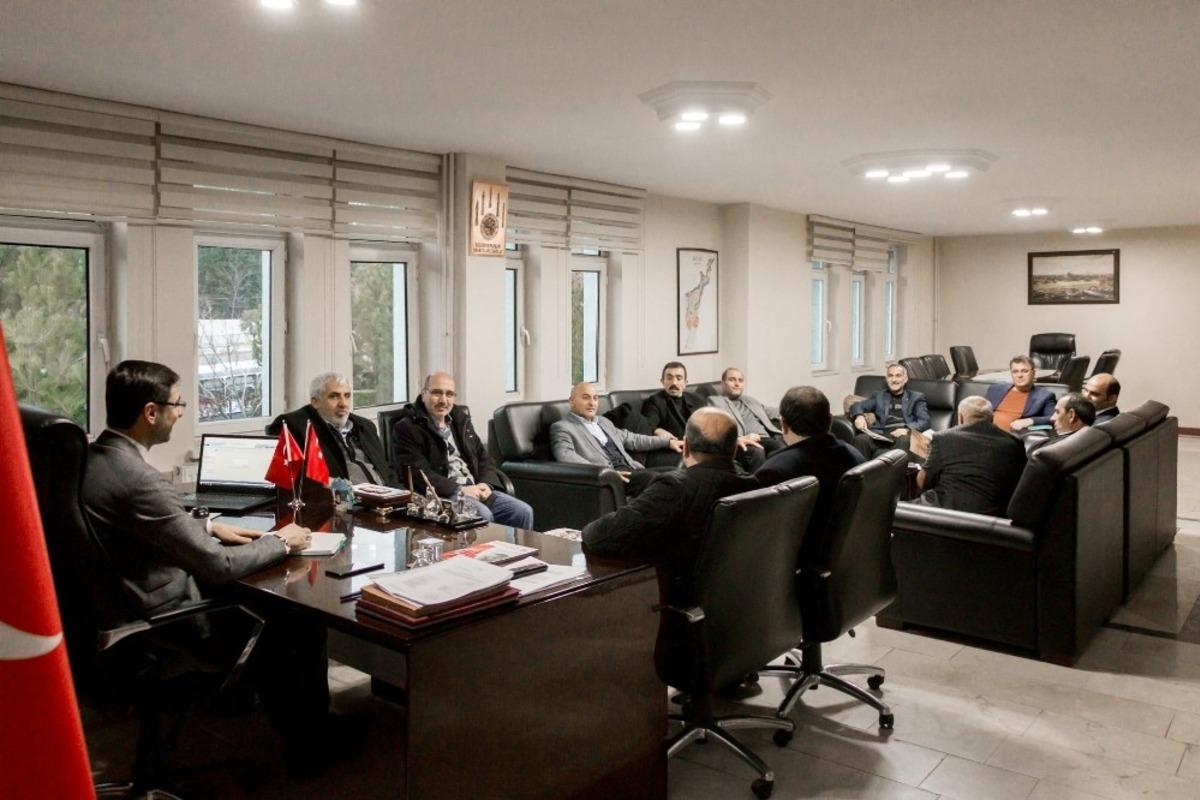 Başkan Tanğlay muhtarlarla bir araya geldi