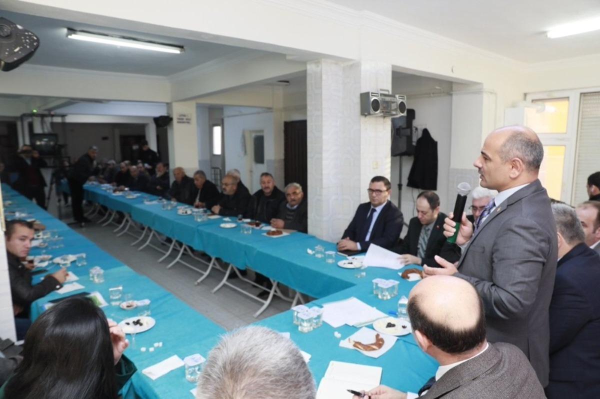 K&ouml;rfez&rsquo;de esnaf buluşmaları başladı