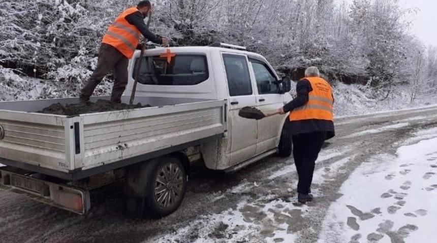 Büyükşehir karla mücadeleye hazır