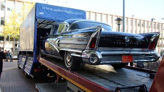 Merhum Başbakan Adnan Menderes'in makam aracı Aydın’a getirildi