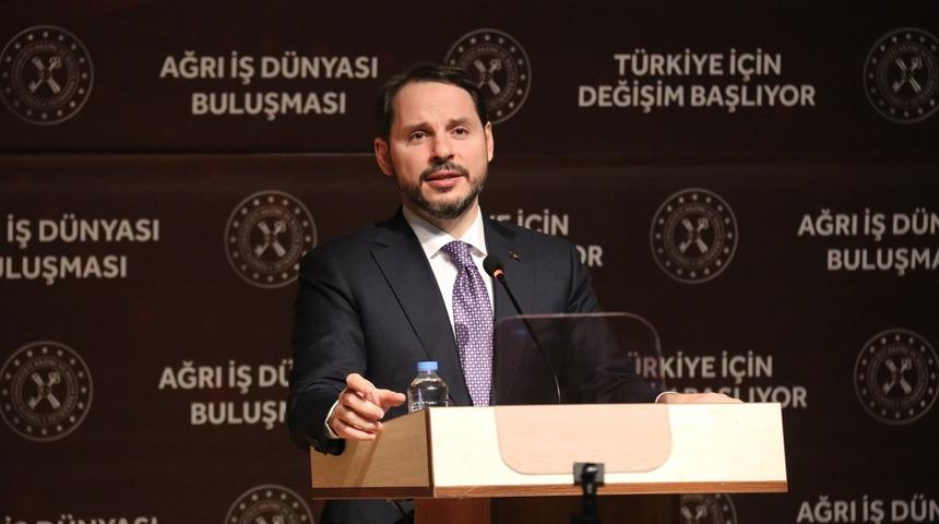 Hazine ve Maliye Bakanı Albayrak: "Kriz diyenlerin hüsrana uğradığı dönemi artık geride bırakıyoruz "
