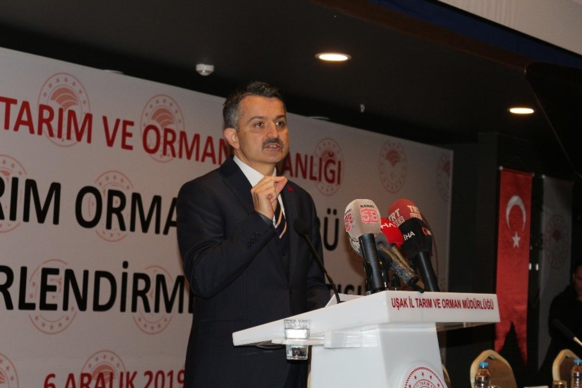 Bakan Pakdemirli: &ldquo;2020 yılı b&uuml;t&ccedil;esinin 54,5&rsquo;i tarımsal desteklere ayrıldı&rdquo;