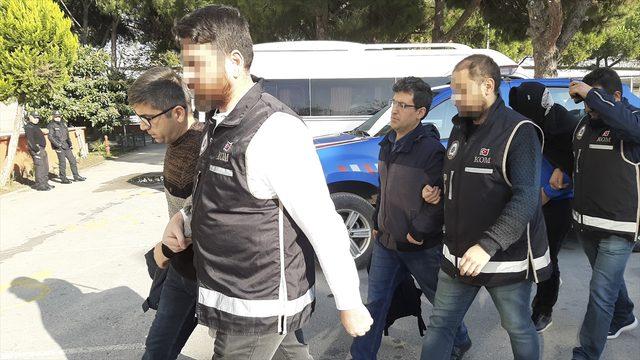 Balıkesir'deki FETÖ operasyonunda yakalanan 4 şüpheliden ikisi tutuklandı