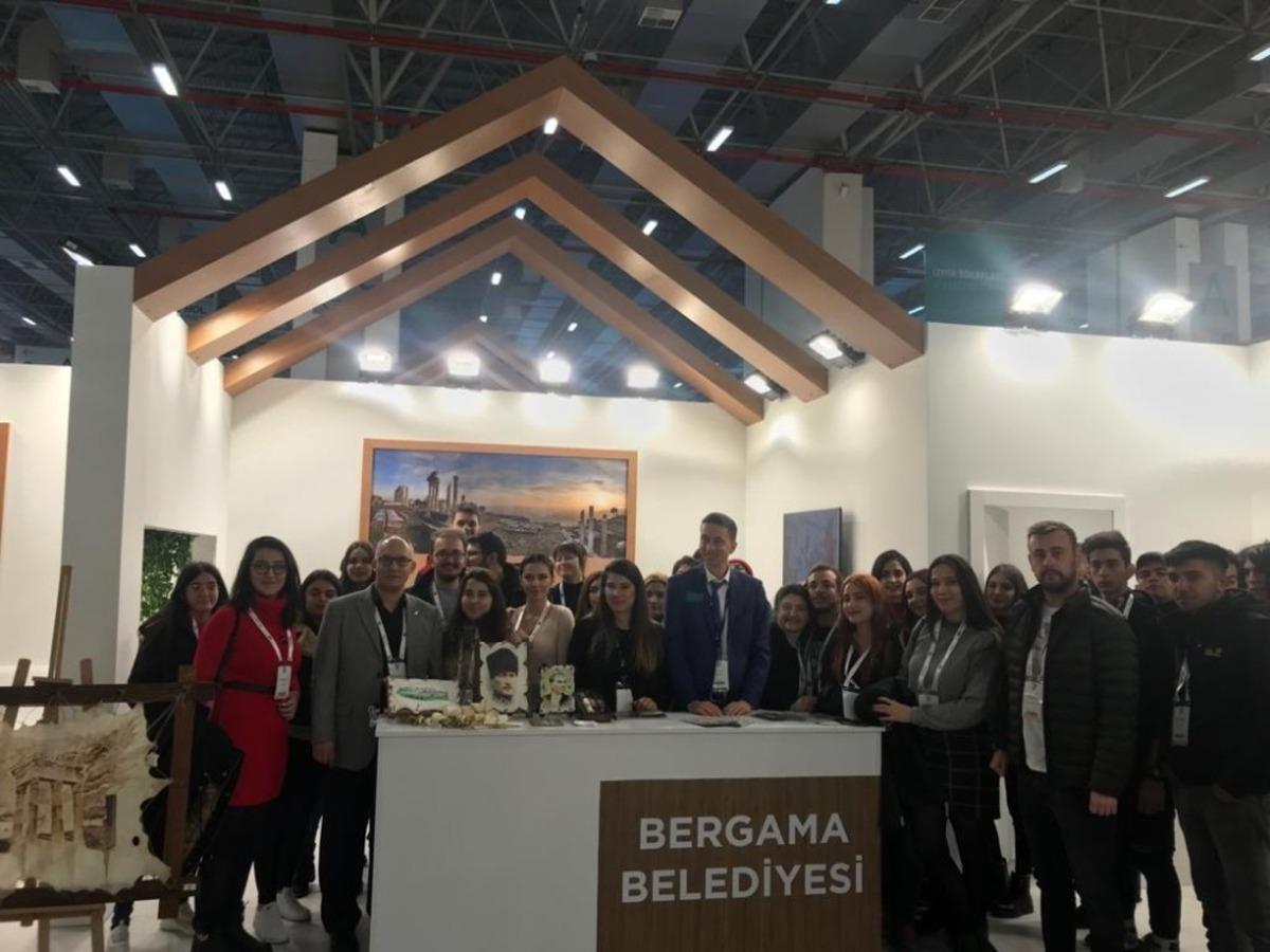 Travel Turkey Fuarı&rsquo;nda Bergama&rsquo;ya b&uuml;y&uuml;k ilgi