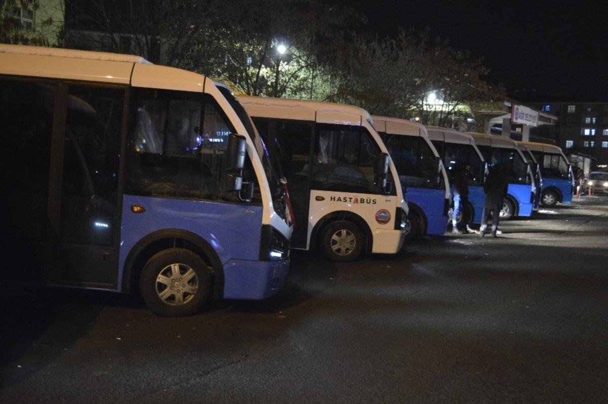 Ağrı&rsquo;da 66 yeni halk otob&uuml;s&uuml; hizmete başladı