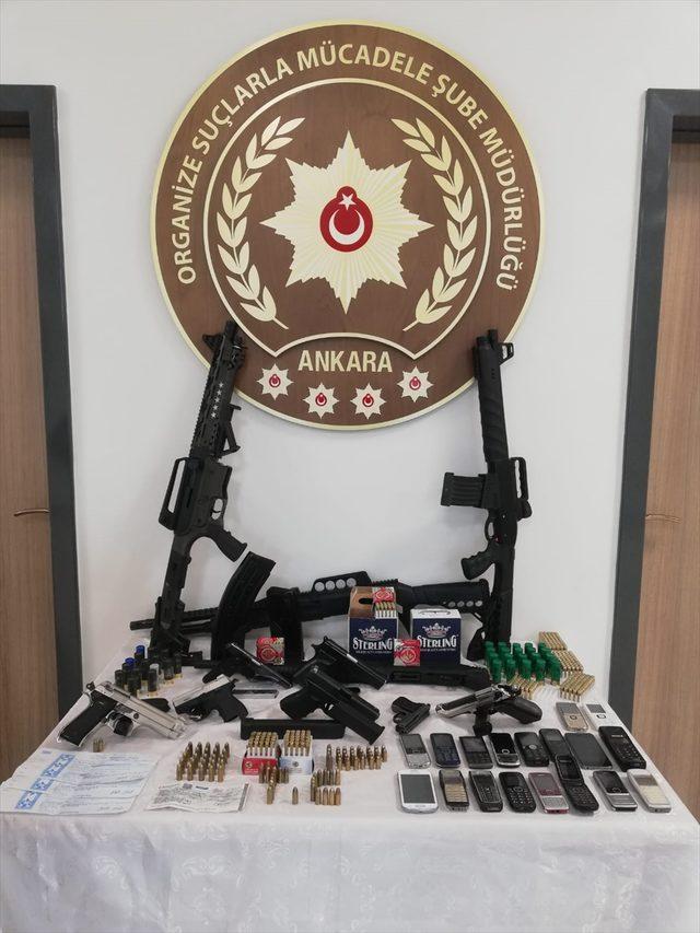 Ankara merkezli 5 ildeki organize suç örgütüne yönelik operasyon<br />
