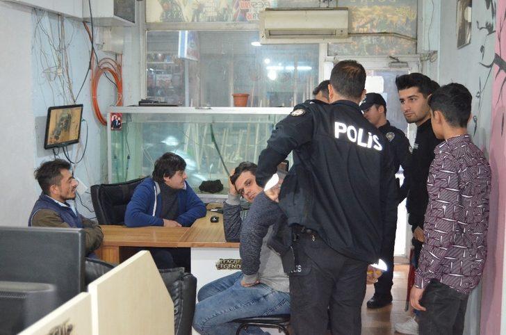 Osmaniye’de internet kafelere asayiş uygulaması G2