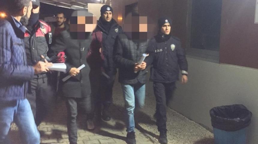 Kız arkadaşına konum atıp kurtuldu