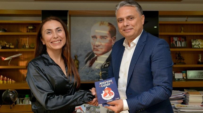 Uysal, yazar Boztosun ile bir araya geldi