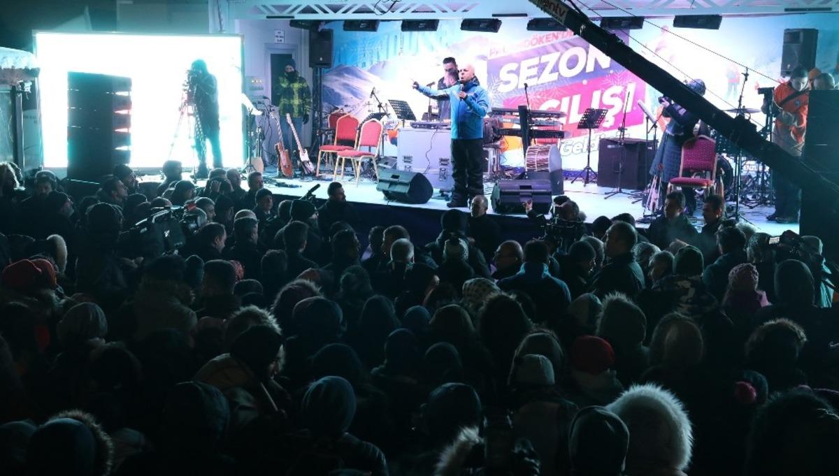 Paland&ouml;ken&rsquo;de kayak sezonu a&ccedil;ıldı