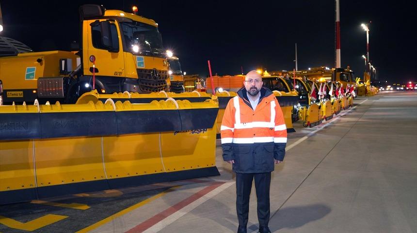 DHMİ Genel Müdürü Keskin, İstanbul Havalimanı kış tatbikatını denetledi