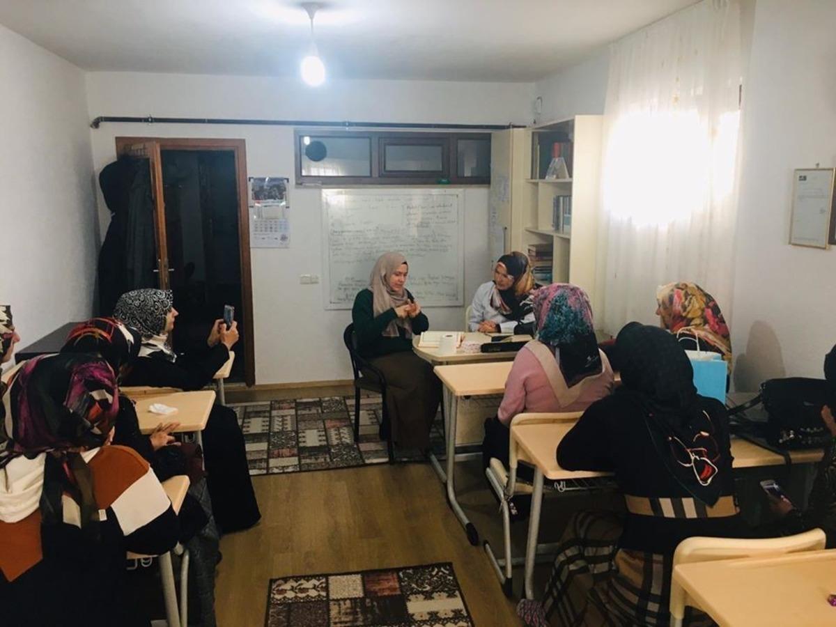 Topalcık engelli &ouml;ğrencileri ziyaret etti