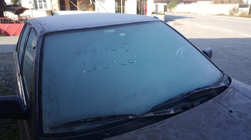 D&uuml;zce&rsquo;de buzlanma ve don etkili oluyor