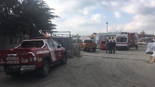 Çatalca'daki fabrika yangını söndürüldü