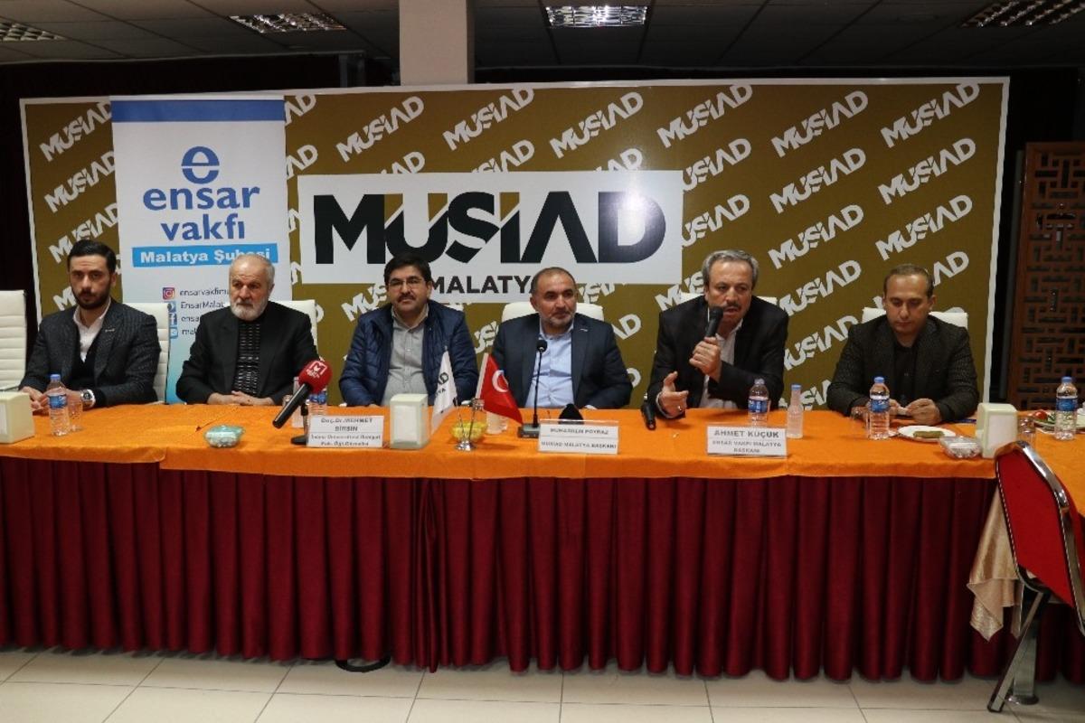 M&Uuml;SİAD Malatya&rsquo;da &lsquo;Ticaret Hukuku ve Ahlak&rdquo; konferansı