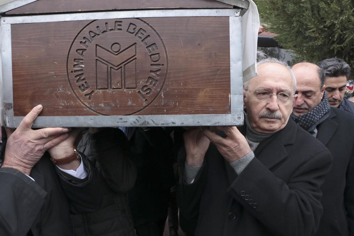 Kılı&ccedil;daroğlu'nun dayısı Hasan Ali G&uuml;nd&uuml;z son yolculuğuna uğurlandı