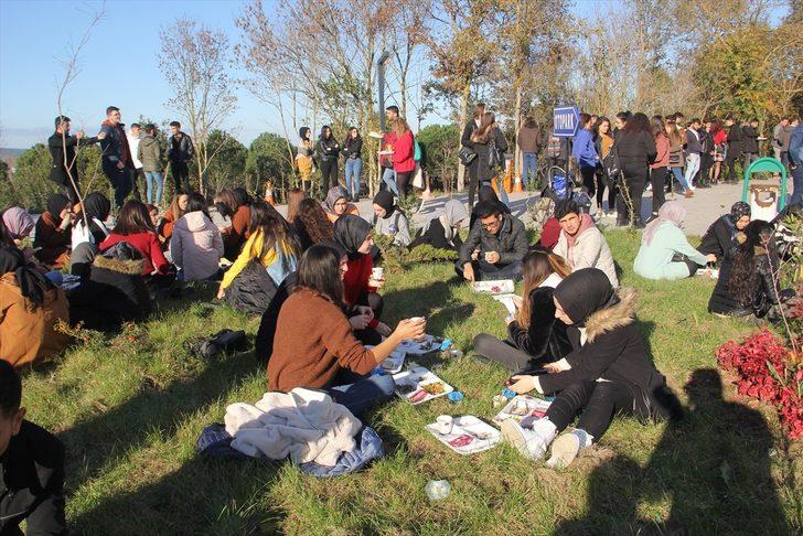 Sinop Üniversitesi Hamsi Şenliği'nde öğrencilere 1 ton hamsi ikram edildi G3
