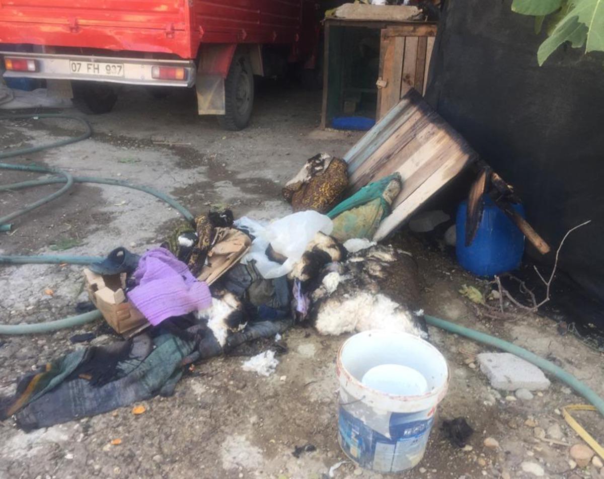 Antalya'da acı olay! 9 yaşındaki engelli &ccedil;ocuk yangında hayatını kaybetti