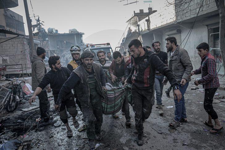 Rejim güçleri İdlib'i bombaladı: 20 ölü, 50 yaralı G3