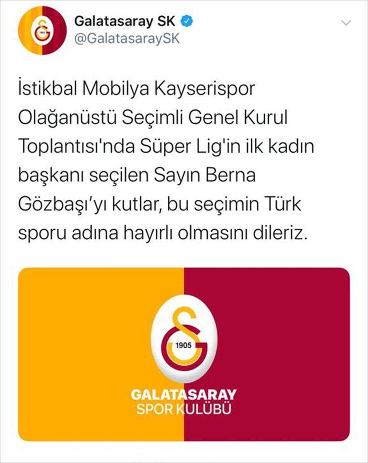 Süper Lig'in ilk kadın başkanına sosyal medyadan tebrik yağdı G2