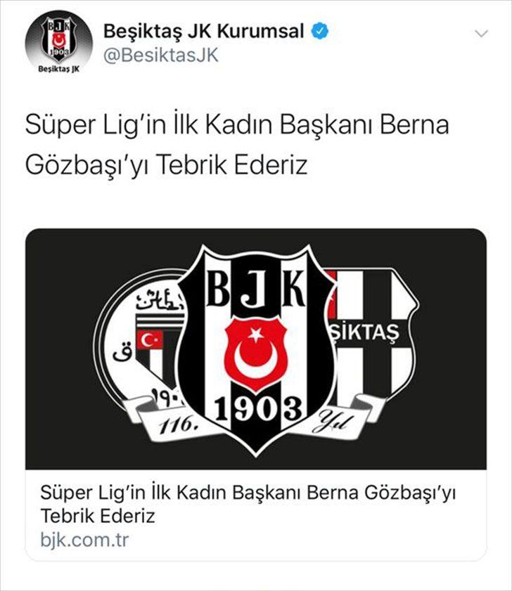 Süper Lig'in ilk kadın başkanına sosyal medyadan tebrik yağdı G4