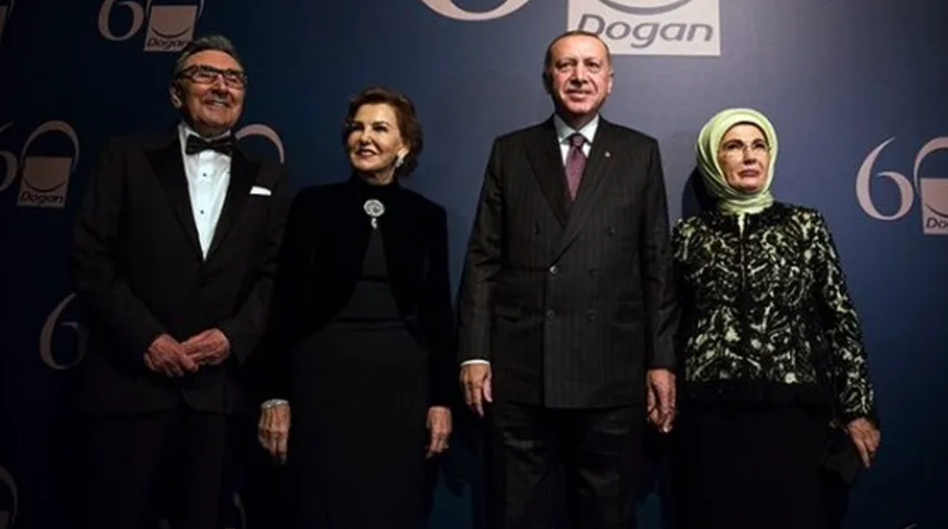 Cumhurbaşkanı Erdoğan'dan Aydın Doğan'a övgü dolu sözler!