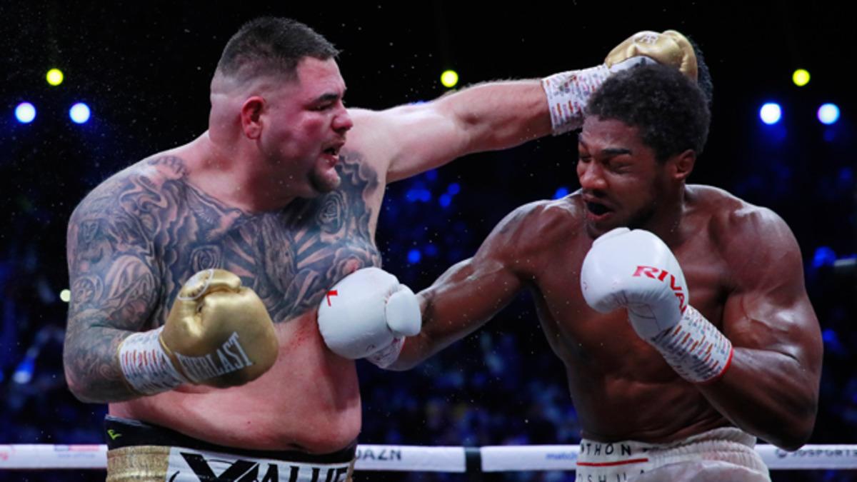 Anthony Joshua yeniden şampiyon! Andy Ruiz'den r&ouml;vanşı aldı...