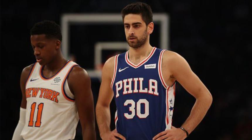 Furkan'ın ekibi 76ers, Cedi'nin takımı Cavaliers'ı mağlup etti