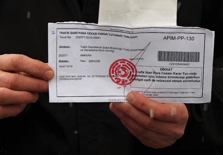 Bulunmadığı şehirde park cezası yedi G4