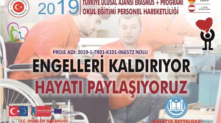 &ldquo;Engelleri kaldırıyor hayatı paylaşıyoruz&rdquo; projesini Avrupa&rsquo;ya g&ouml;t&uuml;r&uuml;yor
