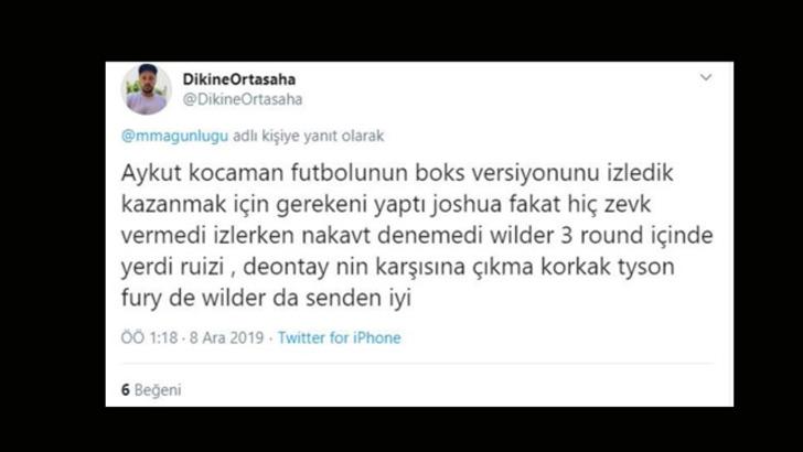 Anthony Joshua, Aykut Kocaman'a benzetildi G5